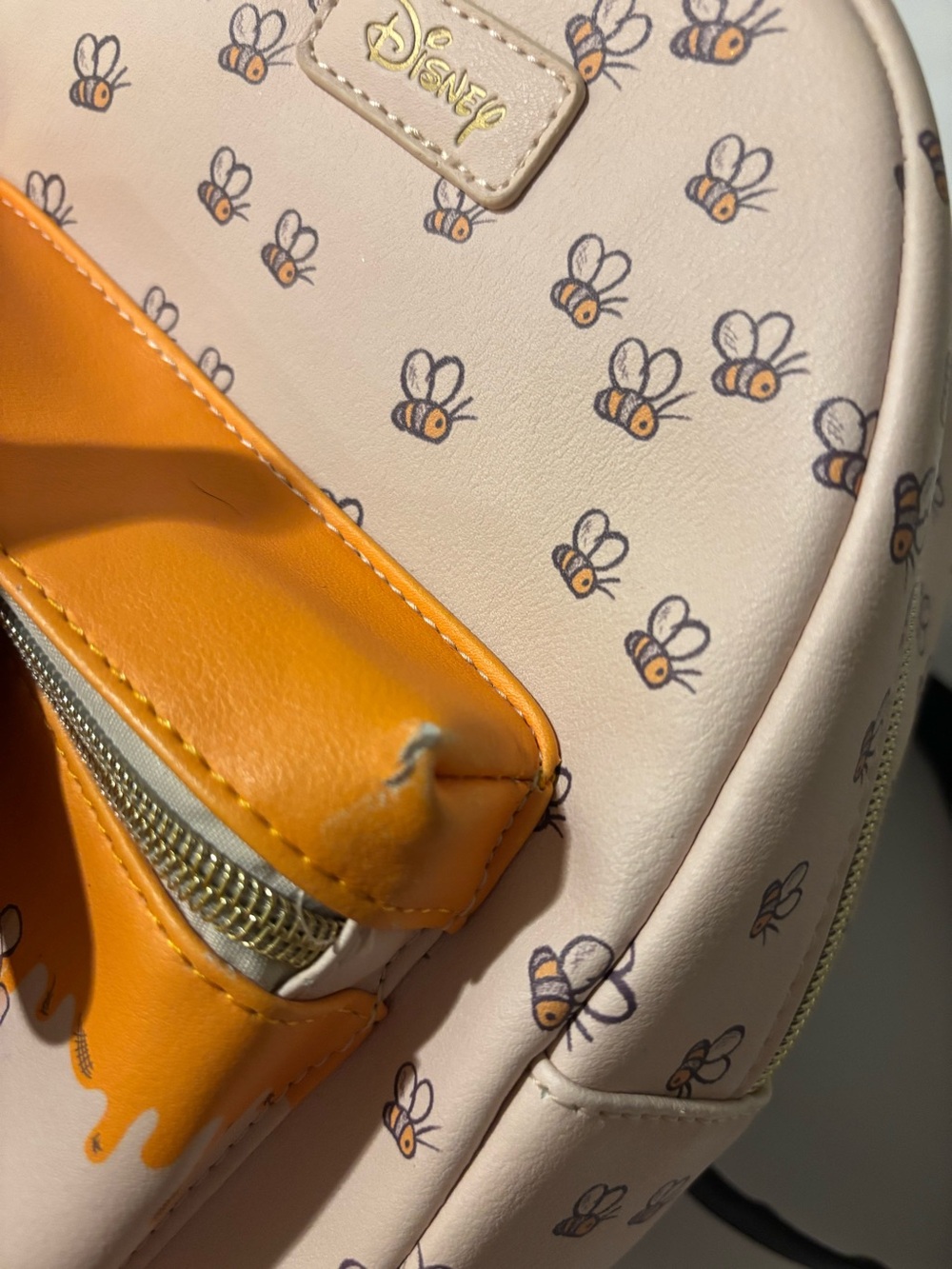Loungefly Disney Winnie the Pooh Bees Honey Oh Bother Mini Backpack - Picture 12 of 13
